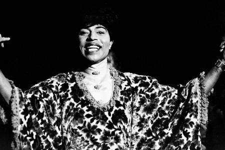 Little Richard während eines Konzerts in Los Angeles, 1970