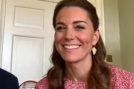 Herzogin Kate beim Online-Bingo.