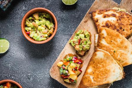 Gegrillte Quesadillas sind ein Traum