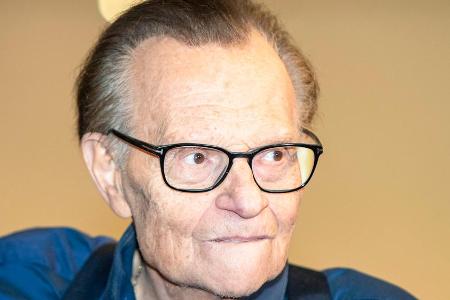 Larry King wird des Interviewführens nicht müde.
