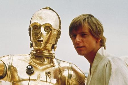 1977 fand mit dem naiven Farmerjungen Luke (Mark Hamill) und einem vorlauten Droiden ein epochales Weltraum-Märchen seinen A...