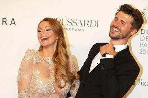 Jana und Thore Schölermann sind sonst Gäste auf dem roten Teppich.