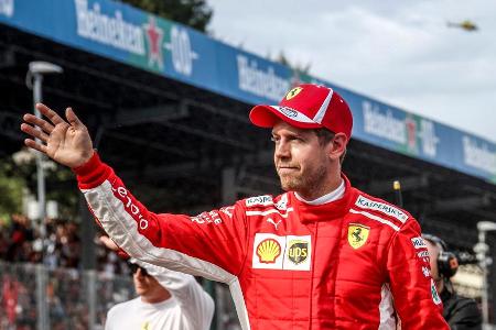 Sebastian Vettel fährt seit 2015 für die Scuderia Ferrari.