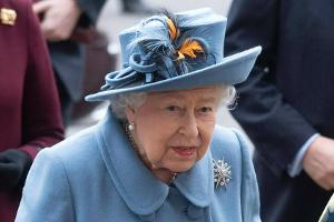 Queen Elizabeth II. bei dem Besuch eines Gottesdienstes Anfang März.