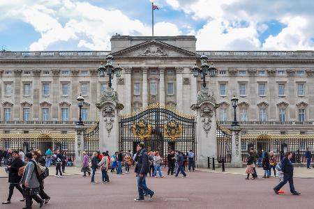 Der Buckingham Palast bleibt wegen der Corona-Krise im Sommer 2020 geschlossen.