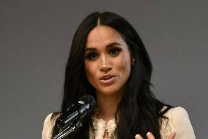 Meghan bei einer Rede Anfang März