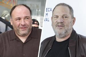 James Gandolfini (li.) und Harvey Weinstein schienen nicht die besten Freunde gewesen zu sein.