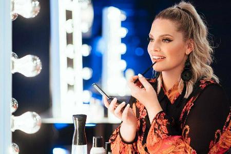 Angelina Kirsch fühlt sich wohl vor der Kamera.