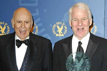 Zwei Comedy-Legenden: Carl Reiner (l.) neben Steve Martin