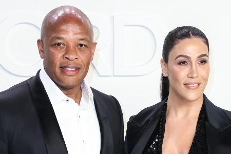 Dr. Dre und Nicole Young im Februar 2020 bei einem Event.