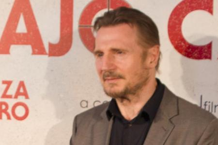 Liam Neeson bei einem Auftritt in Madrid