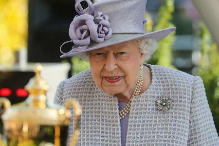 Die Queen bei einem Auftritt in Ascot.