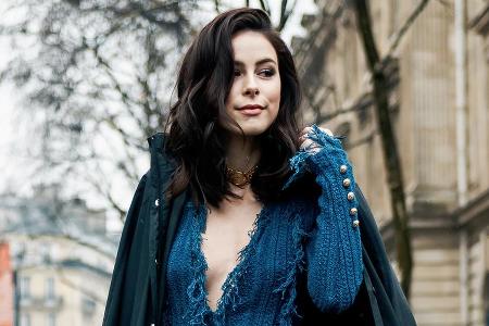 Lena Meyer-Landrut setzt häufig auf ein Haarstyling mit Beach Waves.