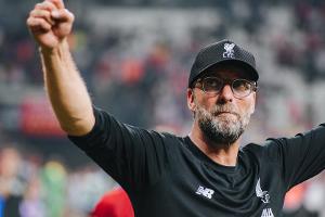 Jürgen Klopp feiert mit dem FC Liverpool die englische Meisterschaft