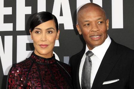 Ein Bild aus besseren Tagen: Nicole Young und Dr. Dre bei einer Filmpremiere 2017