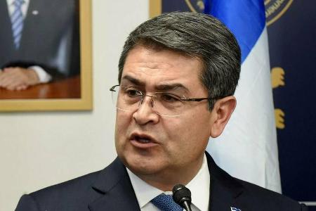 Juan Orlando Hernández ist an Covid-19 erkrankt.