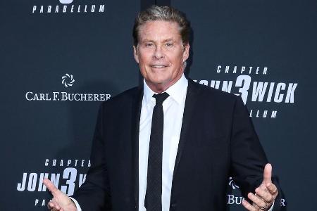 David Hasselhoff bei der Premiere des Action-Streifens 