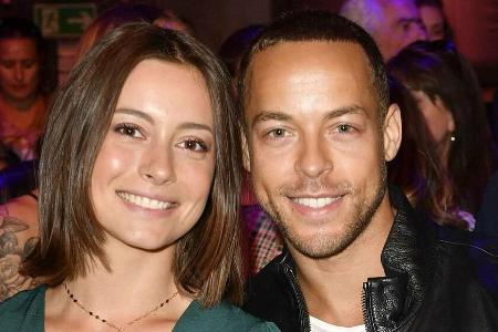 Jennifer Lange und Andrej Mangold bei einer Veranstaltung.