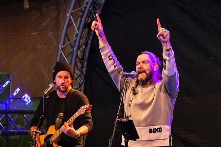 Rea Garvey rockte am Freitag (30. Oktober) die Bühne im Münchner Werksviertel-Mitte.