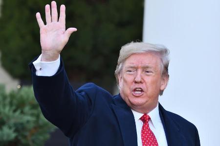 Donald Trump bei einem Auftritt in Washington