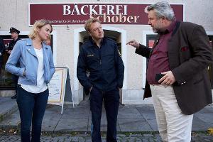 Auftaktfolge "Die Rosenheim-Cops - Zwei Fälle für Stadler": Die Kommissare Eva Winter (Vanessa Eckart), Anton Stadler (Diete...