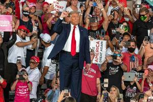 Trumps Wahlkampfauftritt in Florida