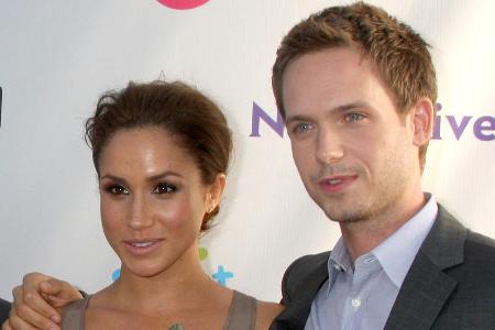 Patrick J. Adams und Herzogin Meghan bei einem Event im Jahr 2011