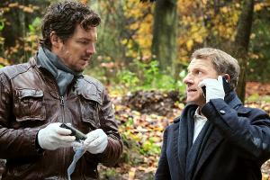 "Tatort: Der Welten Lohn": Die Kommissare Thorsten Lannert (Richy Müller) und Sebastian Bootz (Felix Klare).
