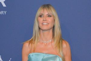 Heidi Klum bei einem Auftritt in New York