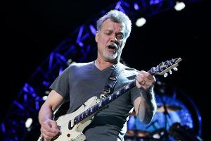 Eddie Van Halen während eines Auftritts