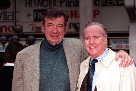Den einen gab es selten ohne den anderen: Walter Matthau (l.) und Jack Lemmon im Jahr 1998