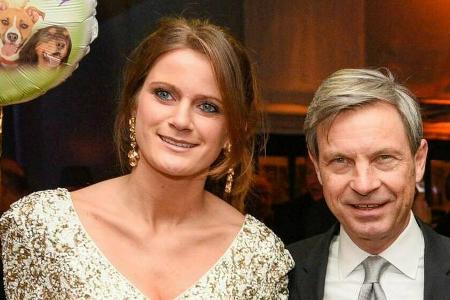 Susanne Seehofer mit Christian Auer im Januar