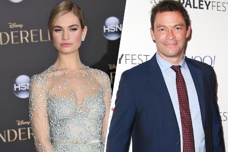Lily James hat nichts zu ihrer angeblichen Affäre mit Dominic West gesagt