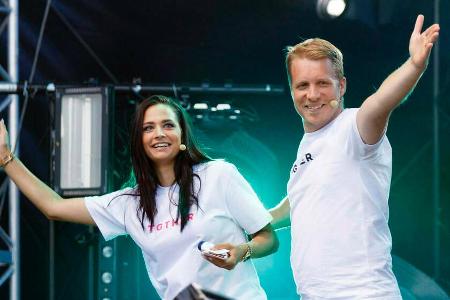 Amira und Oliver Pocher erwarten den zweiten gemeinsamen Nachwuchs.