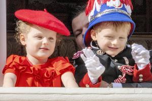 Jacques und Gabriella von Monaco repräsentieren schon fleißig