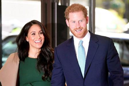 Prinz Harry und Herzogin Meghan Ende 2019 in London