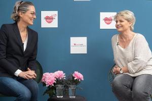 Schauspielerin Andrea Spatzek zu Gast beim Live-Event "Single, 50+ sucht..."