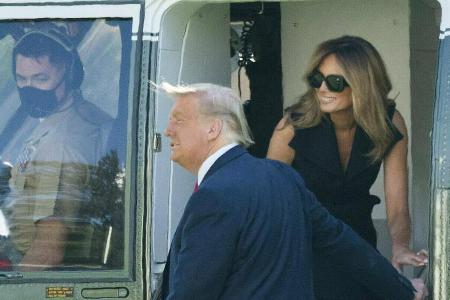 Das berüchtigte Foto mit dem angeblichen Double von Melania Trump.