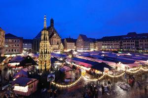 Der Nürnberger Christkindlesmarkt lockt jedes Jahr über zwei Millionen Besucher an