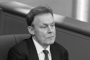 Thomas Oppermann während einer Plenarsitzung im Bundestag