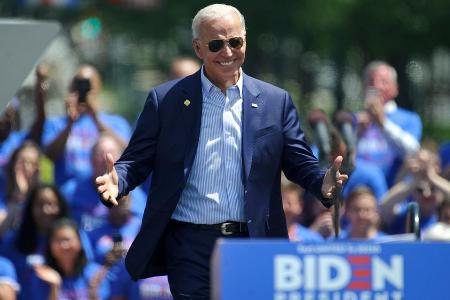 Joe Biden kann sich über reichlich prominenten Rückenwind freuen.