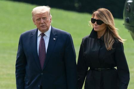 Donald Trump und die First Lady befinden sich derzeit in Quarantäne