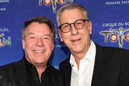 Patrick Lindner (links) und Peter Schäfer haben ihr Jubiläum mit dem Jawort gekrönt.