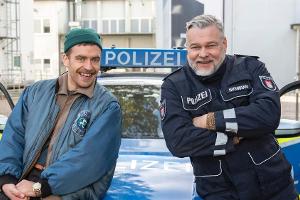 Dienstantritt für Enrique Fiß (l.) und Torsten Münchow in der 34. Staffel der ARD-Serie "Das Großstadtrevier".