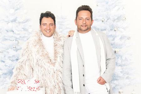 Fredi Malinowski (li.) und Martin Hein hoffen 2020 auf weiße Weihnachten.