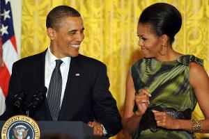 Barack und Michelle Obama sind seit 1992 verheiratet.