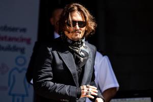 Johnny Depp im Sommer vor einem Gerichtstermin in London