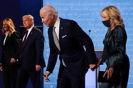 Wer gewinnt die US-Wahl 2020: Donald Trump (l.) oder Joe Biden?