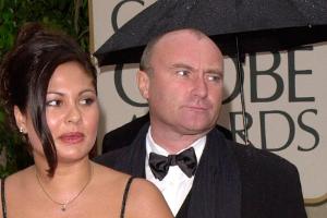 Ein Foto aus glücklicheren Zeiten: Phil Collins und seine Orianne im Jahr 2000.