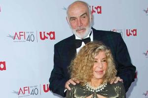 Sean Connery und Micheline Roquebrune 2007 auf dem roten Teppich.